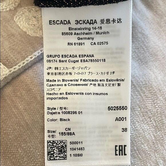 Escada Bronze Metallic Dress - Picture 7 of 9